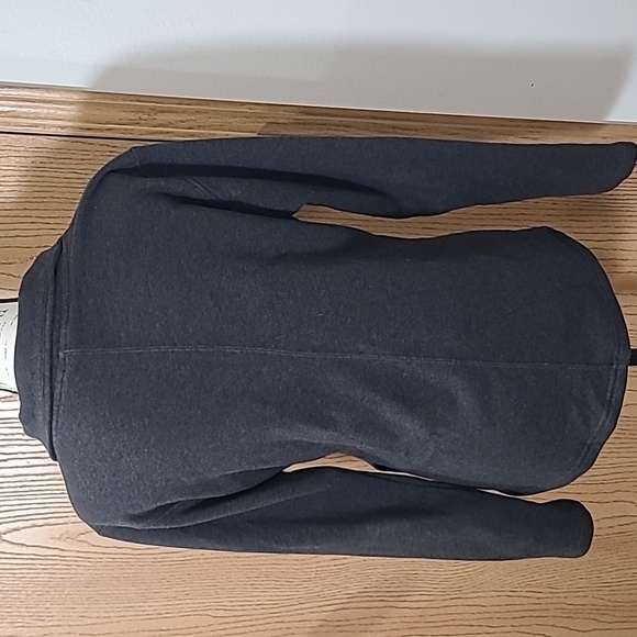 Puma asymmetrical zip up moto jacket sweatshirt - Picture 3 of 3